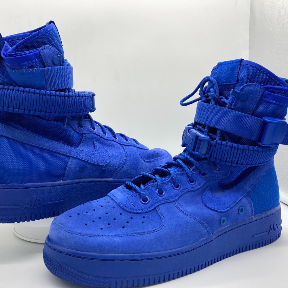 Nike SF Air Force 1 high 864024-401 game royal (blue) US 11.5